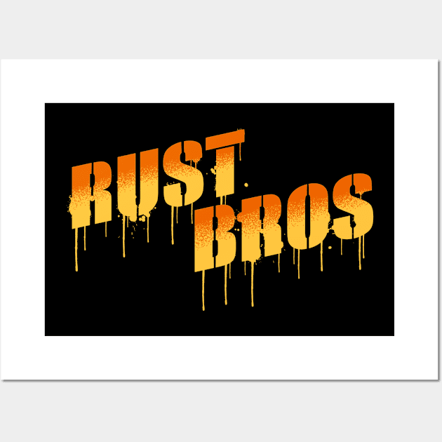 Rustbros gravity Wall Art by night sometime